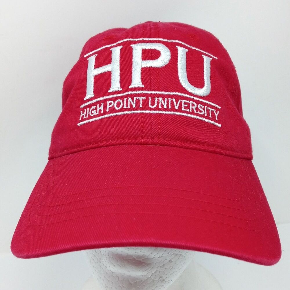 High Point University HPU Split Bar Cap Adult Adjustable Hat North Carolina - Picture 3 of 8